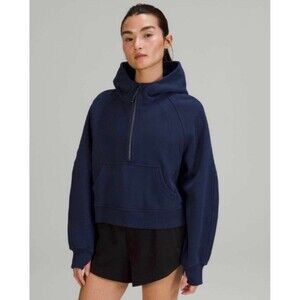 Lululemon Scuba half zip night sea